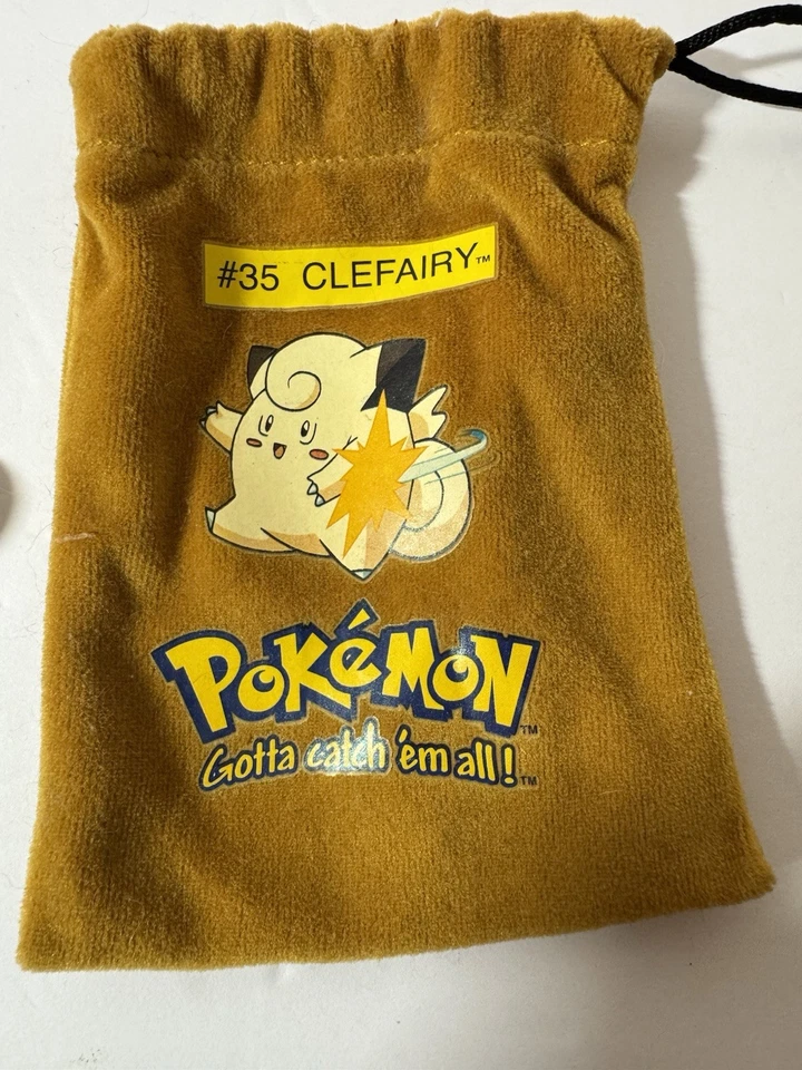 Pokemon Canicas y Raro #35 Clefairy Bolsa de Transporte Lote 9 - Ónix/KadabrA/y Más Foto 4 de 4