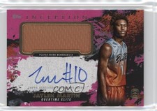 2021-22 Inception OTE Overtime Elite Magenta 96/99 Jaylen Martin Patch Auto 3hd
