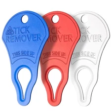 3 Pack Tick Remover Tools for Dogs, Pets & Humans – Safe & Portable Outdoor Kit