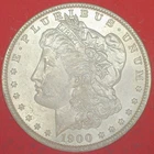1900-O MORGAN SILVER DOLLAR / A BEAUTIFUL UNCIRCULATED COIN / WELL STRUCK  (14)