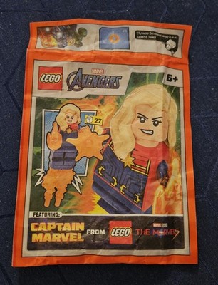 Lego Minifigur Captain Marvel from Lego the movie