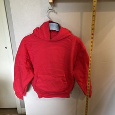 YZY Gap Yeezy Double Layer Hoodie Youth Size Medium Red Unisex