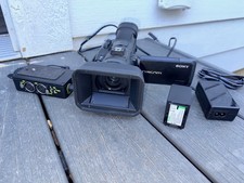 Sony HXR-NX70U NXCAM 1080/60p 96GB Weatherproof Camcorder - slight lens issue.