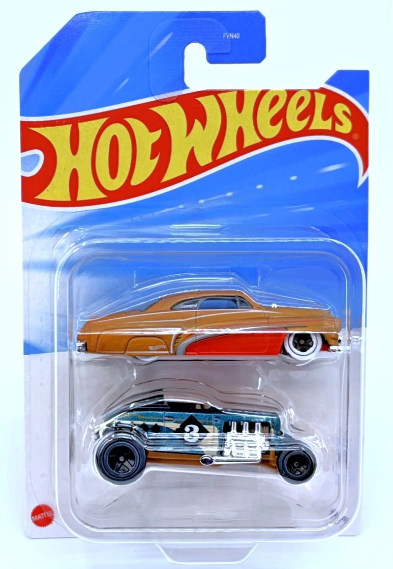 Hot Wheels 2026 Hirihata Mercury & Max Steel #3 Two Pack JLG13