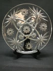10in Anchor Hocking "Star Of David" Snack Plate