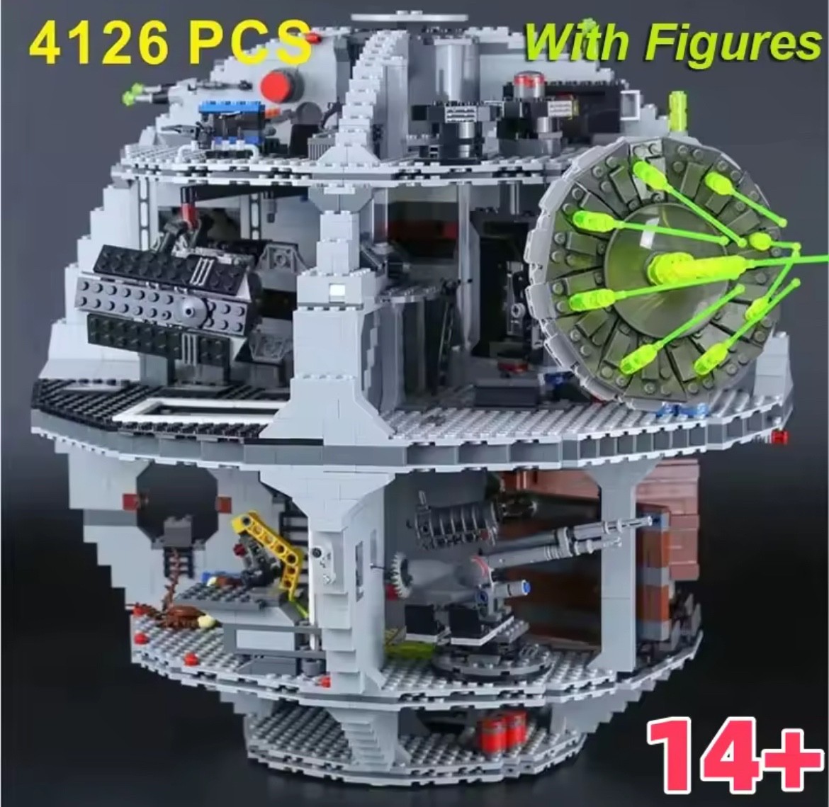Kit de construction Étoile de la Mort de 4126 pièces idée cadeau anniversaire