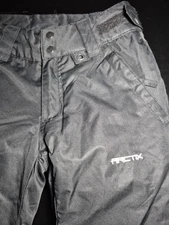 Womens XS Arctix Snow Pants Black