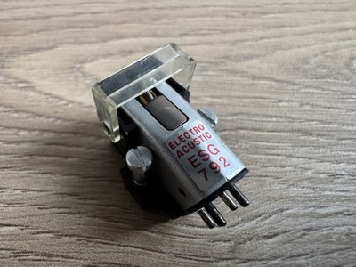 ELAC ESG 792 MM Phono Cartridge w/ Original Stylus & Screws Tested