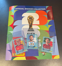 Panini FIFA WC 2026 Sticker Album VOLL + Cola Sticker + Ronaldo, Yamal, Messi