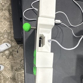 SEGA Agetec HKT-7300 Dreamcast Arcade Stick Wired 6ft Gray/White/Green