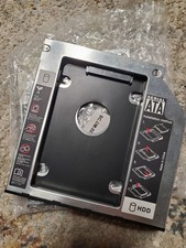 for HP Compaq 610 615 616 2nd Second HDD SSD Hard Drive Optical bay Caddy Frame