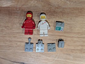 LEGO Space: Mobile Rocket Launcher (462), complete, manual, damaged box, one sub