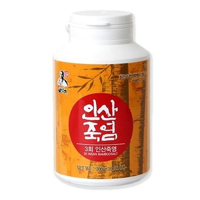 (INSAN) 3-Times Roasted Bamboo Salt (Powder type) x 300g