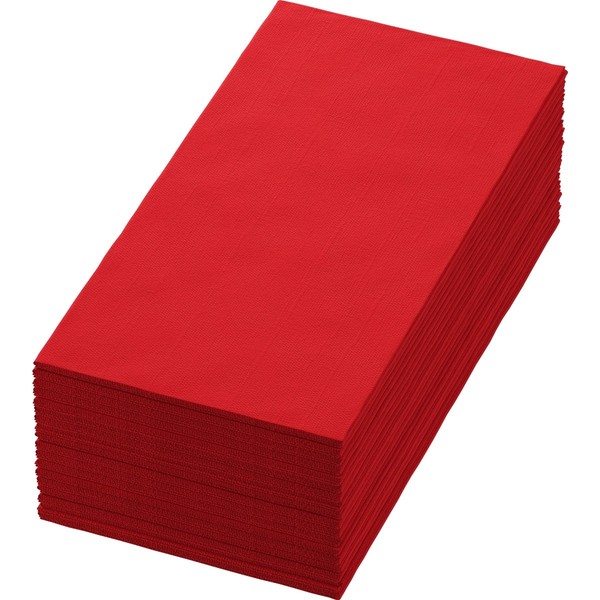 Servx Rot Tissue-Serviette Serv40X40 Duni 202854-image