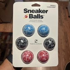 Sneaker Balls For Shoes, Gym Bags, Lockers Fresh and Clean Scent 