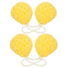  4 Pcs Super Soft Exfoliating Bath Sponge Body Scrubber for Shower