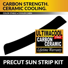 Carbon Ceramic Precut Window Tint Kit For Chevy 3500 Std Classic 07 Sun Strip