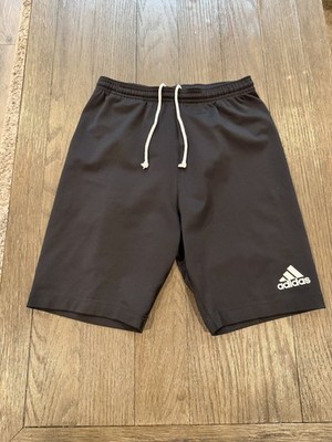 Mens Adidas Spandex Half Tights Compression Shorts Black Large L