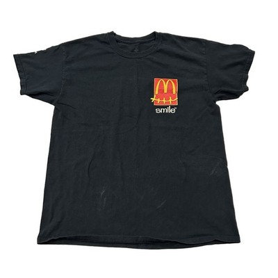 Travis Scott x McDonald's Cactus Jack Action Figure Series II Black T-Shirt M