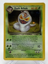 Dark Arbok Team Rocket 2/82 Holo Rare Pokémon Card 2000 WOTC Vintage on eBay