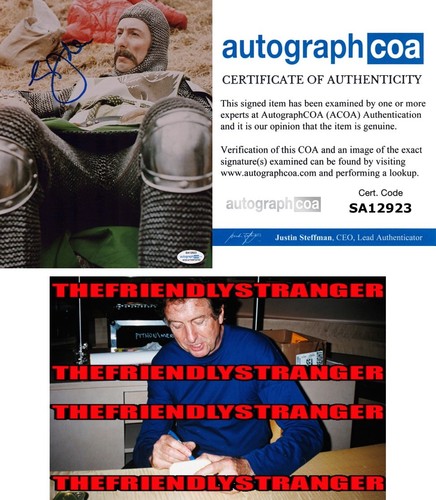 Eric Idle signed "MONTY PYTHON" 8x10 Photo PROOF Autographed Funny ACOA COA