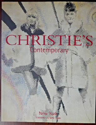 CHRISTIE'S Contemporary NEW YORK 16. Mai 2000 - Siehe Künstlerverzeichnis (Foto3)