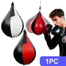 1x Pear-Shaped Hanging Punching Bag Speed Boxing Training Bag Stress Relief Gift