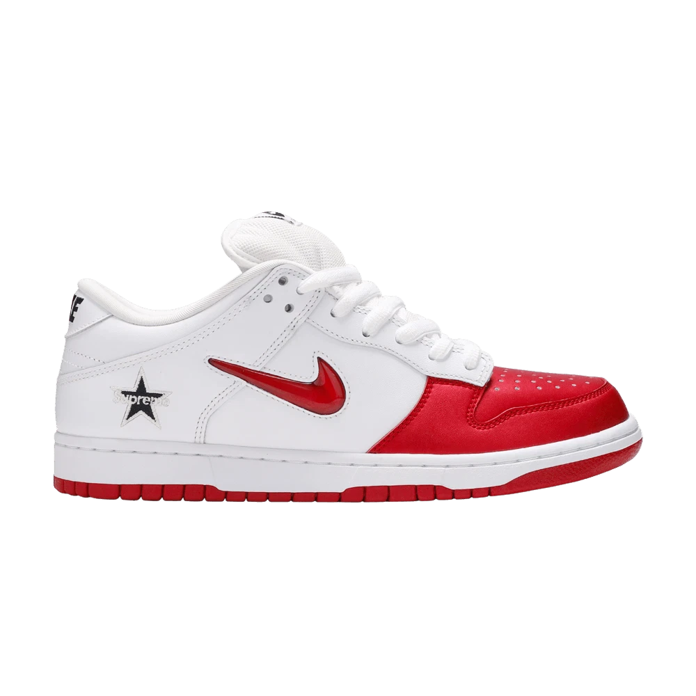 Nike Supreme x Dunk SB Low Varsity Red for Sale | Authenticity