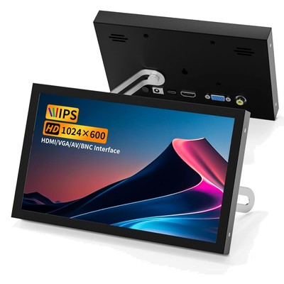 Mini-HDMI Monitor 7 Zoll 1024x600 LCD tragbar VGA AV BNC Kamera Laptop