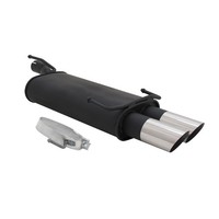Novus Sportauspuff FüR Opel Astra F / Opel Kadett E 2X76Mm Ms-Design Mit Abe