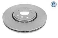 Original Meyle Bremsscheibe 16-15 521 0043/PD FüR Renault