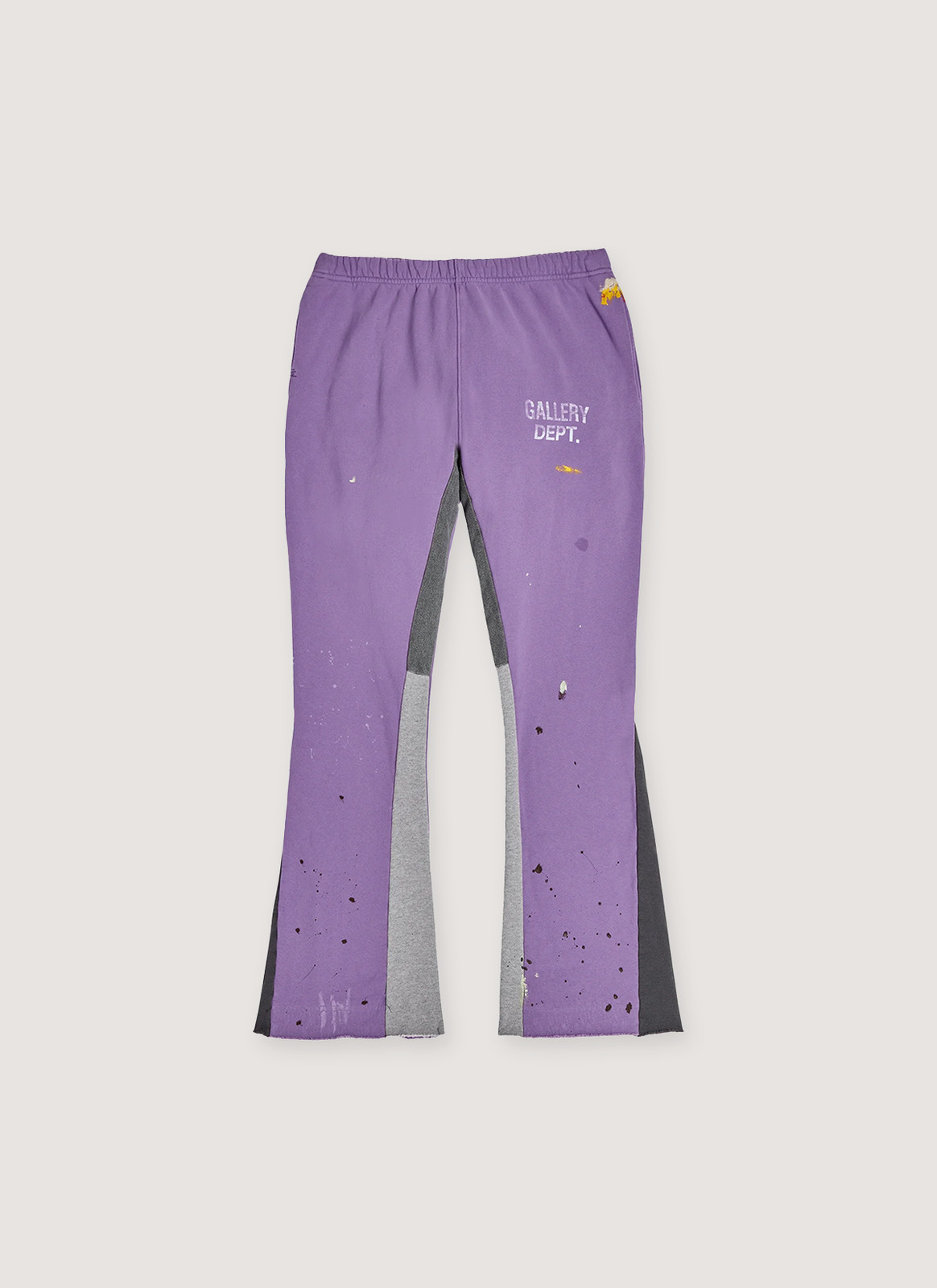 Gallery Dept. GD Logo Flare Sweatpants Purple