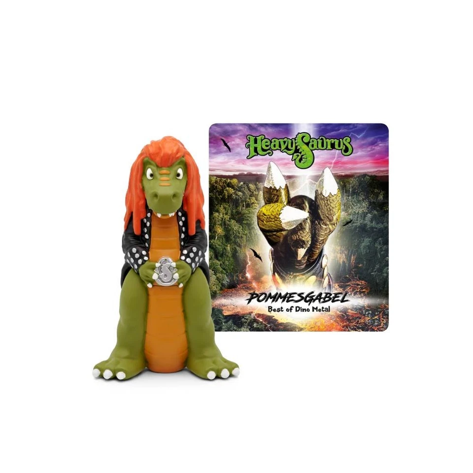 Tonies Heavysaurus Pommesgabel Best of Dino Metal ab 3 Jahren Musik 11002660