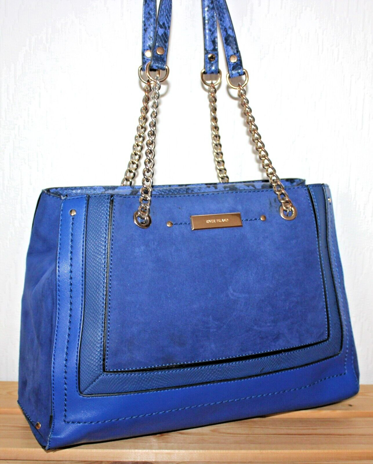 River Island Structured Chain Strap Shoulder Bag/… - image 1