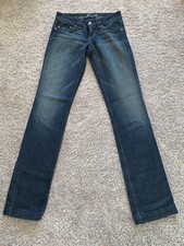 Vintage New AUTH Y2K Juicy Couture Limited Heart Pocket Jean Sz 26 Made In USA