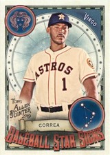 2019 Topps Allen & Ginter's Baseball Carlos Correa Houston Astros #BSS-12 MLB