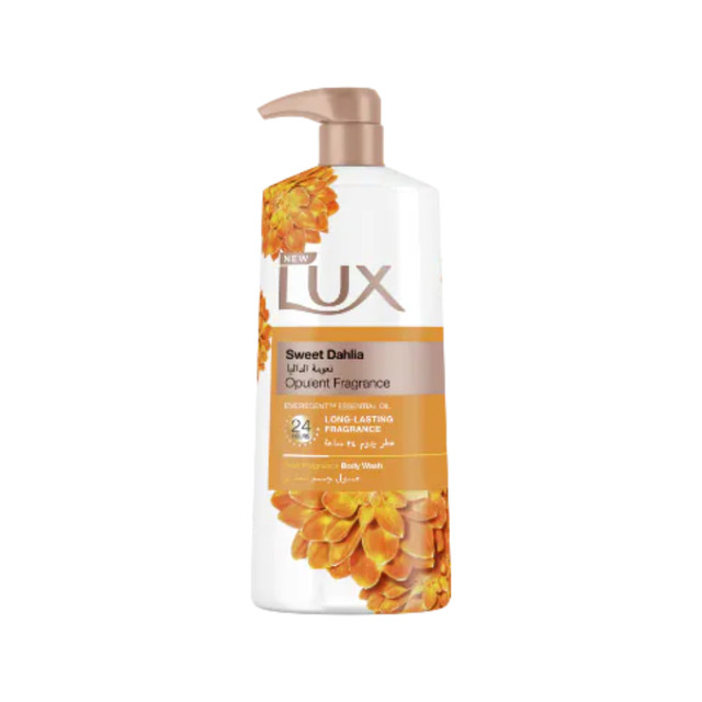 LUX Shower Gel Sweet Dahlia For 24 Hours Long Lasting Fragrance, 700ml