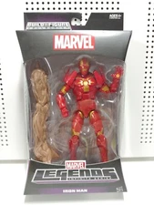 Iron Man Space Armor Marvel Legends Hasbro Groot Build-a-Figure New