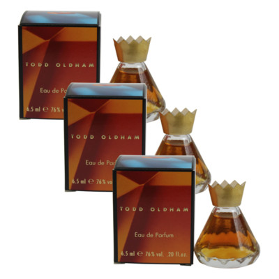 Todd Oldham by Todd Oldham for Women Combo Pack: EDP 0.6oz (3x 0.2oz minis) New
