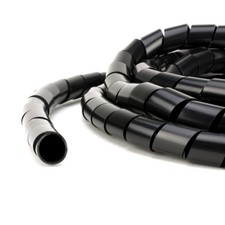 ACT AL-CWP-1000-0-C UV Black Polyethylene 1 Cable Wrap, 100ft Roll