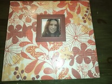 NICE K Company 12x12 Scrapbook Album FILLED , Just add photos. MUST SEE