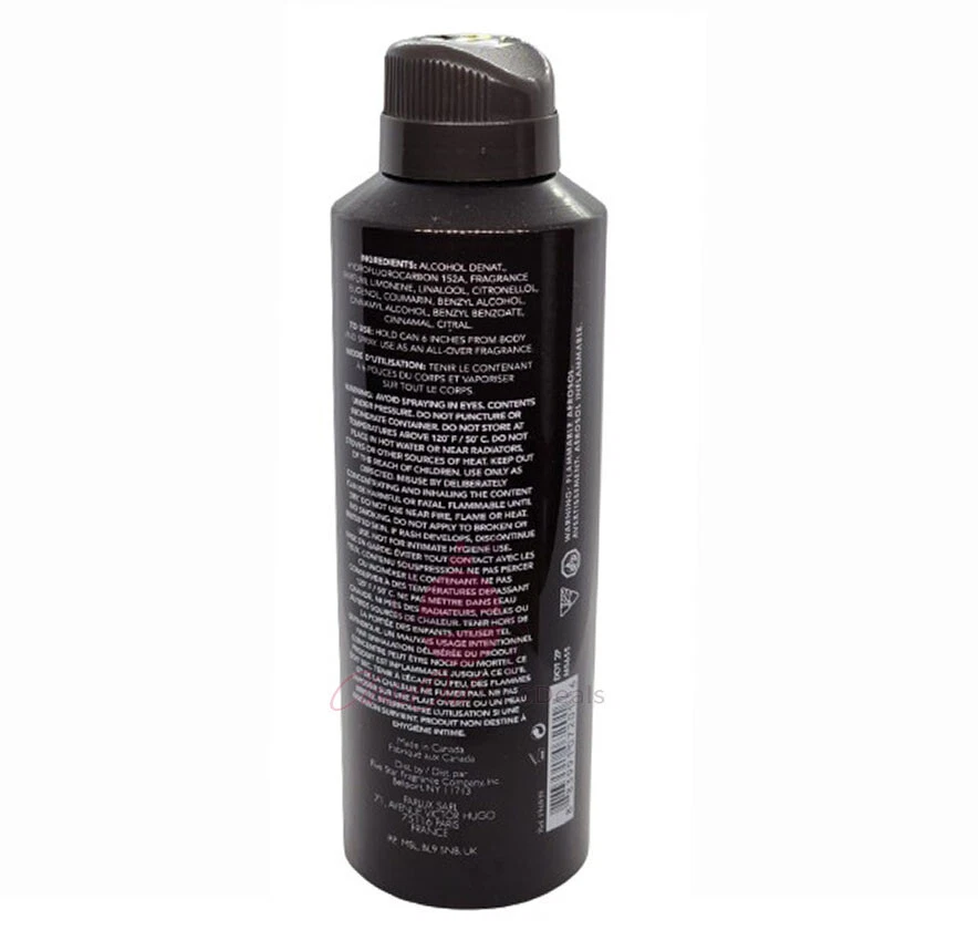 Pierre Cardin 6,0 oz / 170 g spray corporal para hombres - 3 latas - Lote de 3 Foto 2 de 4