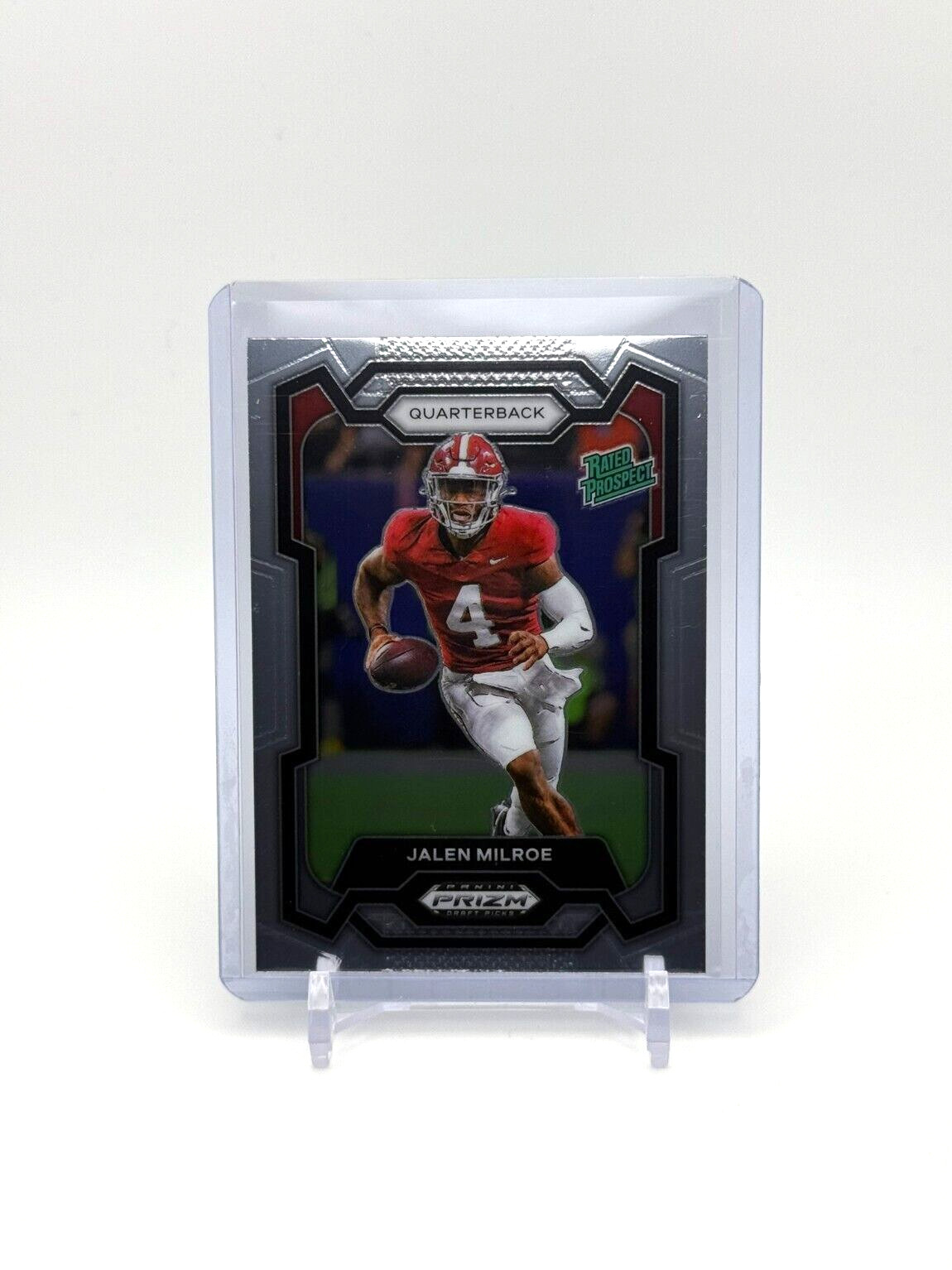 2024 Panini Prizm Draft Picks - Jalen Milroe Rated Prospect Base Alabama #122