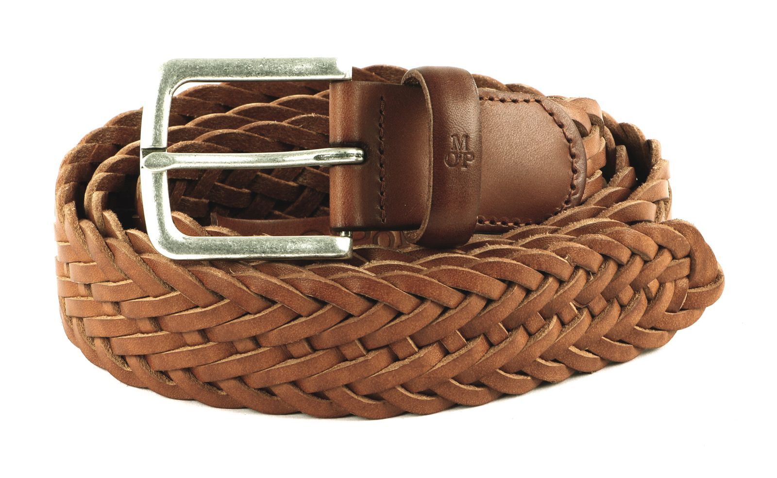 Marc O'Polo belt Clemens Belt W90 Classic Cognac