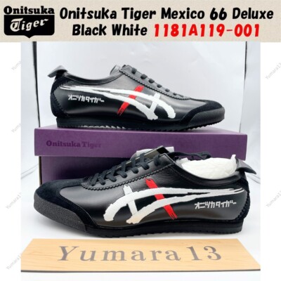 Onitsuka Tiger Mexico 66 Deluxe Black White 1181A119-001 Unisex