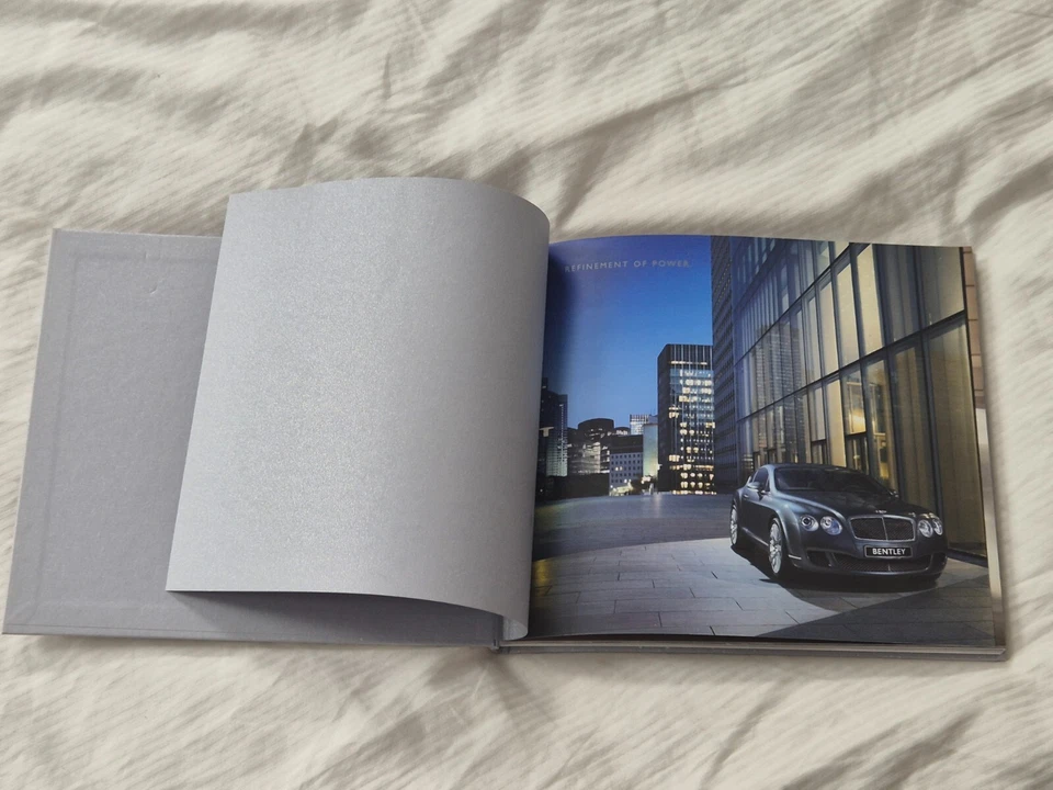 Bentley Continental & GT Speed Hardback Dealer Sales Brochure 2009 - Image 3 of 4