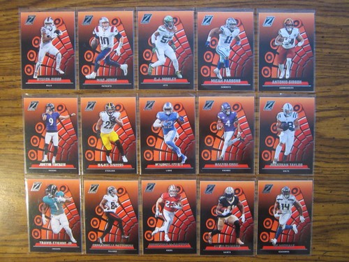 2022 Panini Zenith NFL Football Lot, Jonathan Taylor, McCaffrey, 15 Cards - Bild 1 von 5