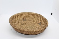 NICE VINTAGE WOVEN WICKER NATIVE AMERICAN NORTHWEST COAST SERVING TRAY