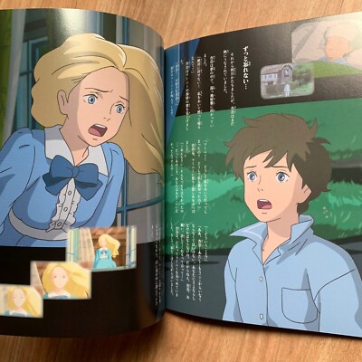 When Marnie Was There The Animation Book Studio Ghibli Movie w/FURIGANA Japan