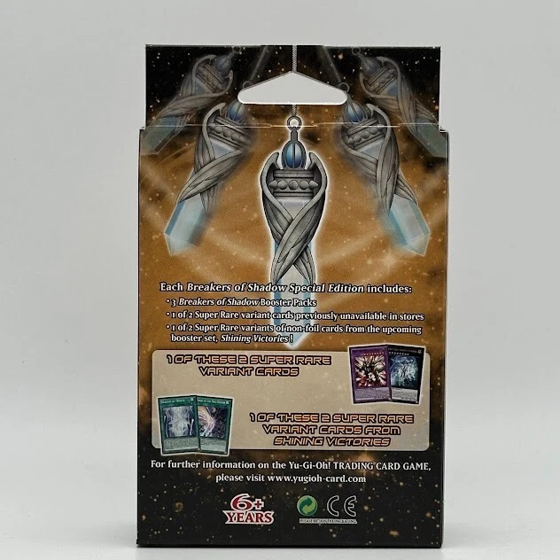 Yugioh Breakers Of Shadow Sonderausgabe Pack SE Edition Fabrikversiegelt CCG TCG - Bild 2 von 2